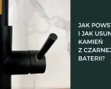 Czarna bateria z widocznym osadem kamienia. Poradnik: jak usunąć kamień z czarnej baterii, by znów lśniła.